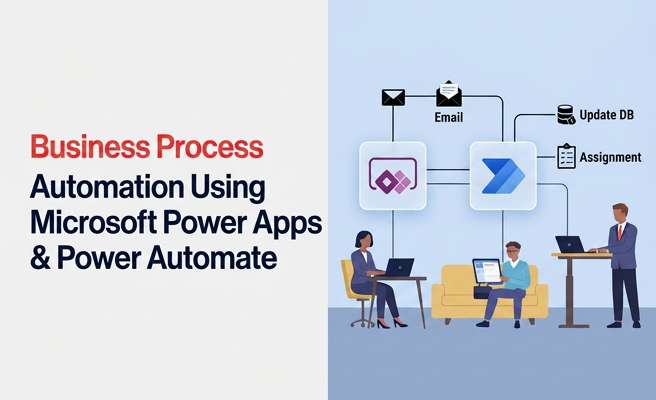 Business Process Automation Using Microsoft Power Apps & Power Automate case stuey thumbnail